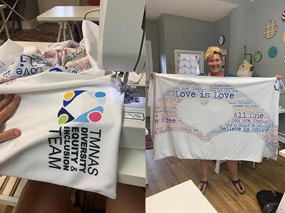 TMNAS AIDS quilt in Philly